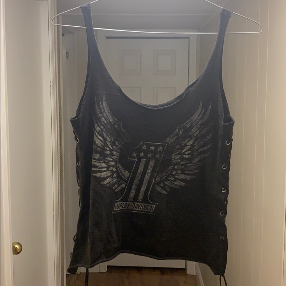 Harley Davidson Crop Top Tank